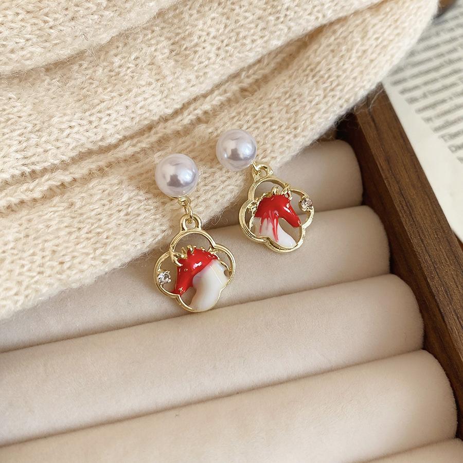 Серебряная Игла Новые Китайские Простые Серьги-кисточки со Стразами, Серьги, Изысканные Универсальные Серьги