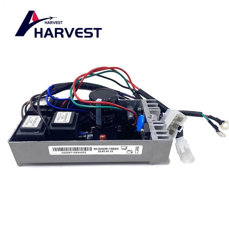 KI-DAVR-150S3 Kipor Brush Generator AVR Automatic Voltage Regulator 380V Three Phase For 15KW Genset Stabilizer Aluminum shell
