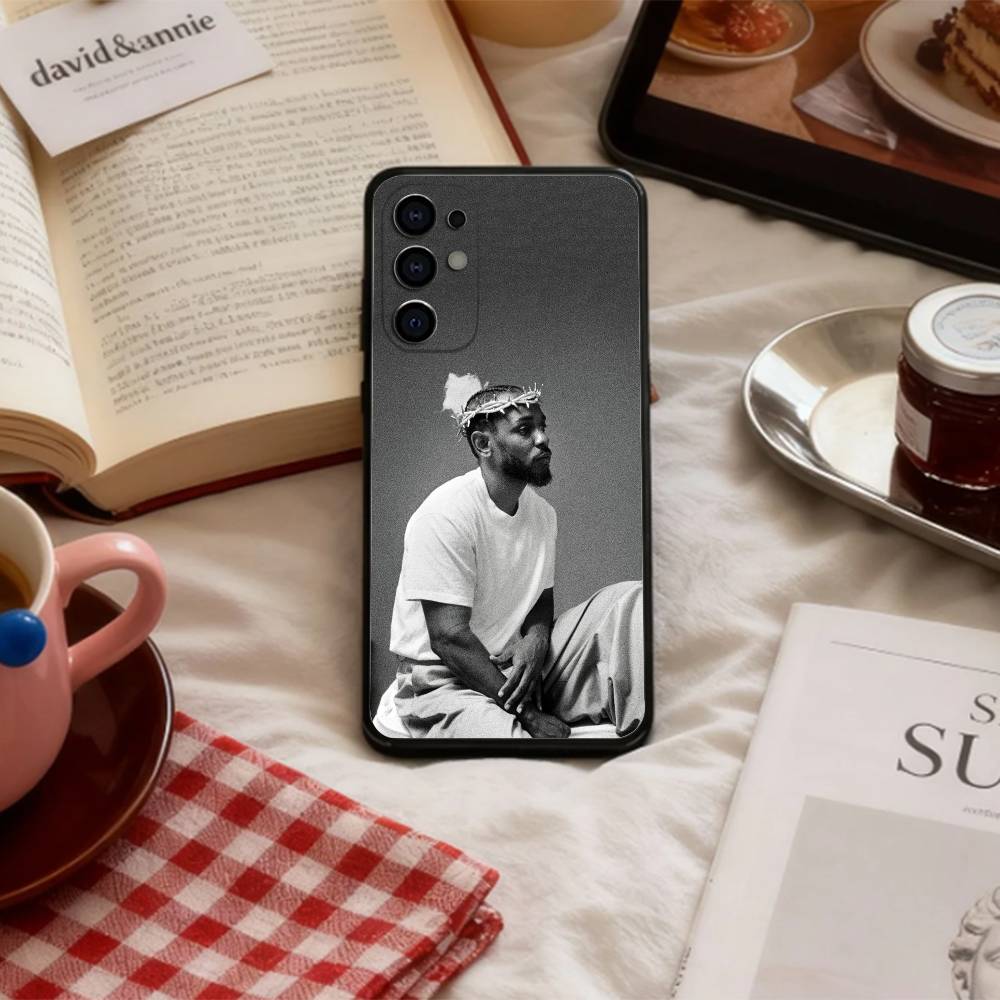K-Kendrick Lamar Phone Case For Samsung S 25,24,23,22,30,21,10,9,Ultra,Plus,Lite,FE,4,5 G Soft Black Case