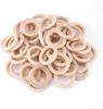 100 шт. натуральное деревянное кольцо для поделок необработанная деревянная петля круглая подвеска соединитель ювелирные изделия аксессуары 40 мм/1,57 дюйма