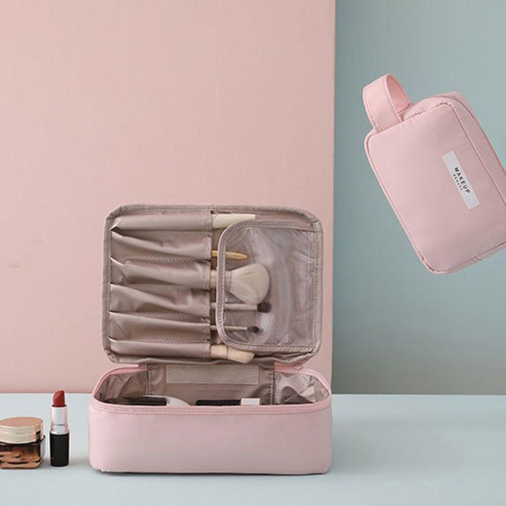 Capacity Zipper Wash Pouch Travel Organizer Women Toiletry Bag Cosmetic Bags Korean Storage Bags