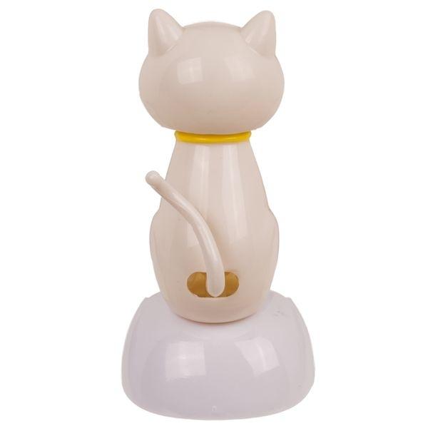 Nodding Animated Solar Figure Cat