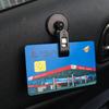 1-2 пары Автомобильный внутренний зажим для крепления на окно Черный присоска Пластиковый держатель-присоска Съемный держатель для солнцезащитной шторки, шторки, полотенца, билета