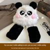 Cartoon Panda Plush Winter Scarf Hat