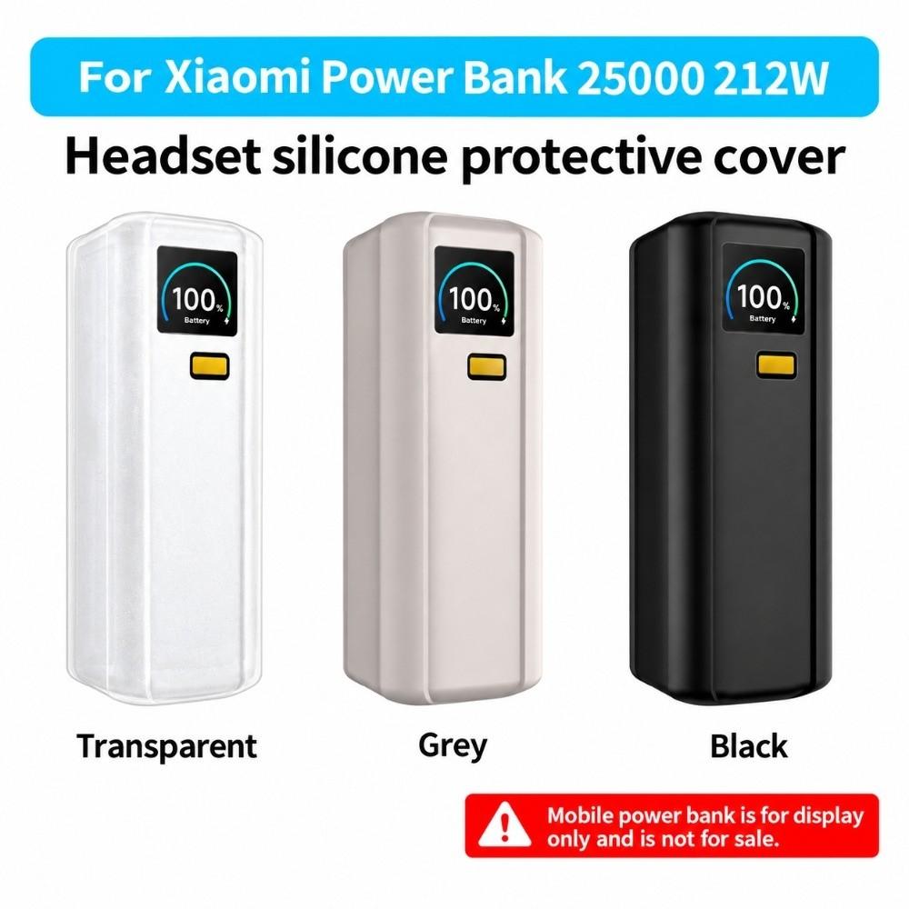 Anti-fall Power Protective Cover Soft Carrying Case for Xiao Mi (25000mAH 212W) for Travel
