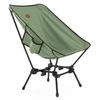 MOON LENCE Outdoor Chair Allstyle Chair Wide Cotton Resistant To Sparks 4 Levels Height Adjustable Angle Adjustable High Back Camping Chair Ground