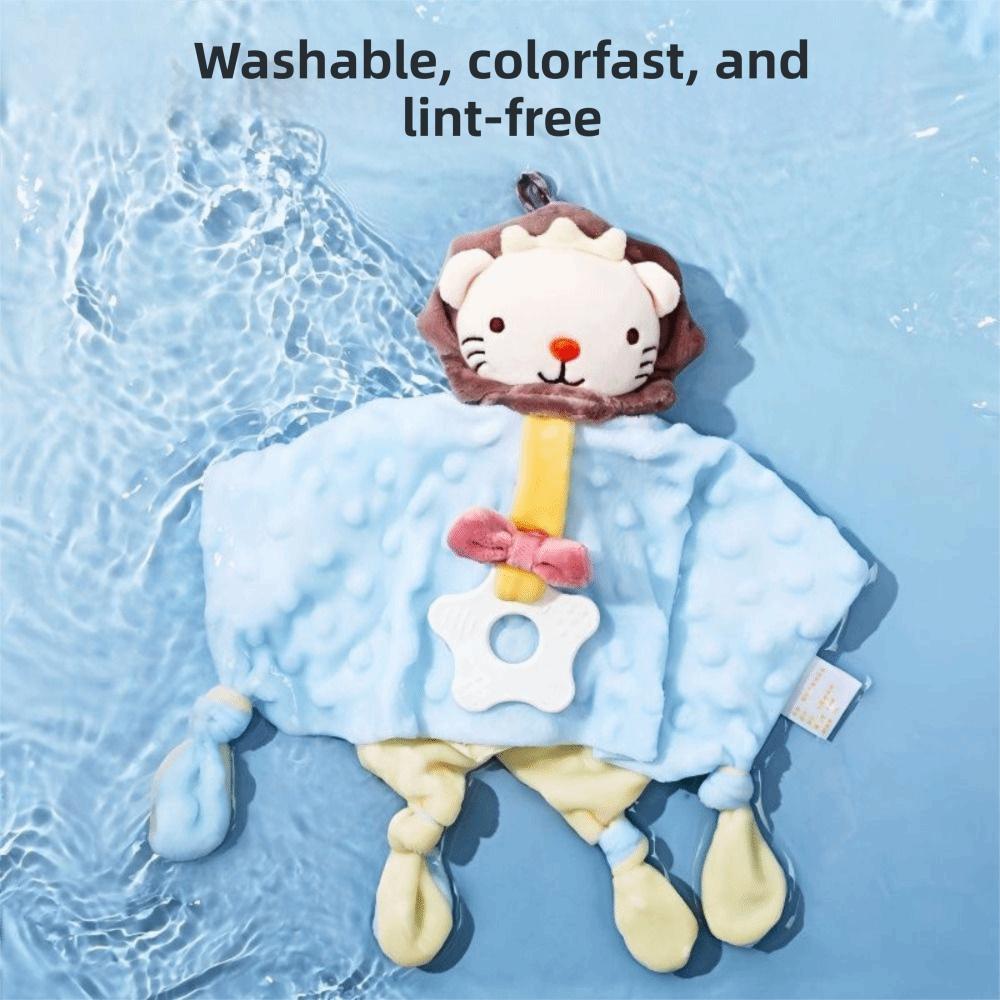 Soft Plush Security Blanket Soothe Appease Comforter Toy Towel Doll Snuggle Blanket Infant Toys