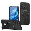 Магнитный мягкий чехол из углеродного волокна для телефона OPPO Reno 13F A5X Для OPPO A5X с подставкой Противоударная мобильная задняя крышка Coque 13F