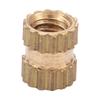 100pcs Female Thread Heat Set Inserts Precision Knurled Nuts  For 3D Printing Components