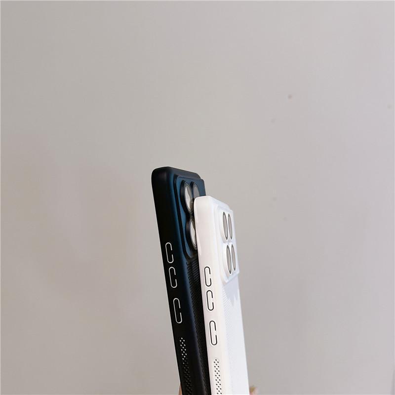Полный чехол для рассеивания тепла с пленкой для объектива для Xiaomi Redmi K60 K70 Pro Ultra Breathable Cooling Grid Hard PC Back Shell
