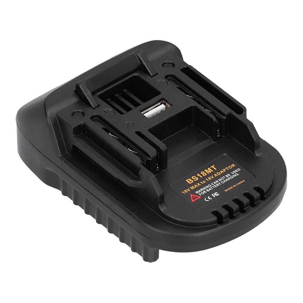 Адаптер батареи BS18MT для Bosch 18V для Makita 18V Конвертер с USB для электроинструмента Makita 18V BAT618 BAT609G