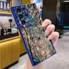 Светящийся в темноте чехол-бабочка для телефона Samsung Galaxy S25 S24 Ultra S23 FE S22 Plus S21S20 A54 A55 Мягкий противоударный чехол с полным покрытием