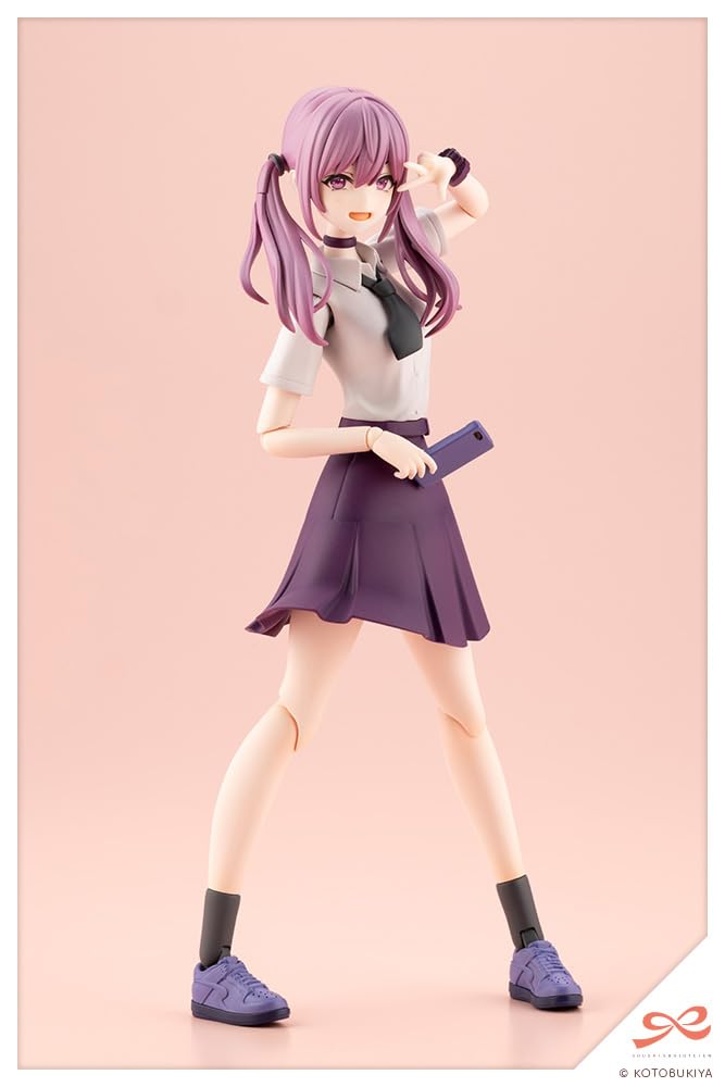 Kotobukiya Sousai Shoujo Teien Девочка с дьявольскими косичками 153 мм Высота Масштабная пластиковая модель - Прибл.. - 1/10
