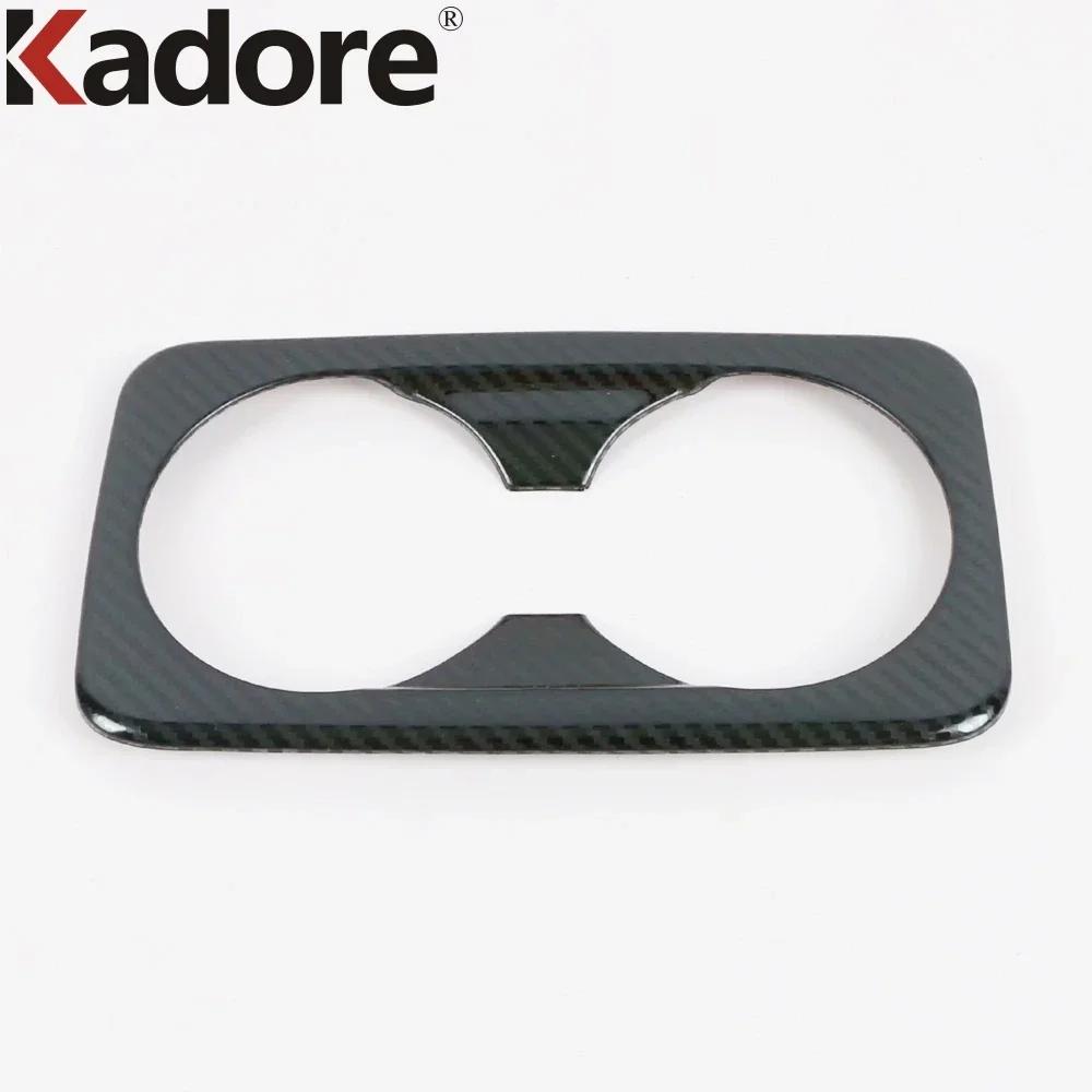 Car Rear Seat Water Cup Holder Frame Cover Trim For Kia Cerato Forte K3 Stainless Steel Interior Accessories