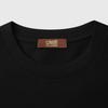 100% Cotton Cartoon Print: Spring/Summer Trendy Letter Logo Fashionable and Versatile Men's Short sleeved T-shirt