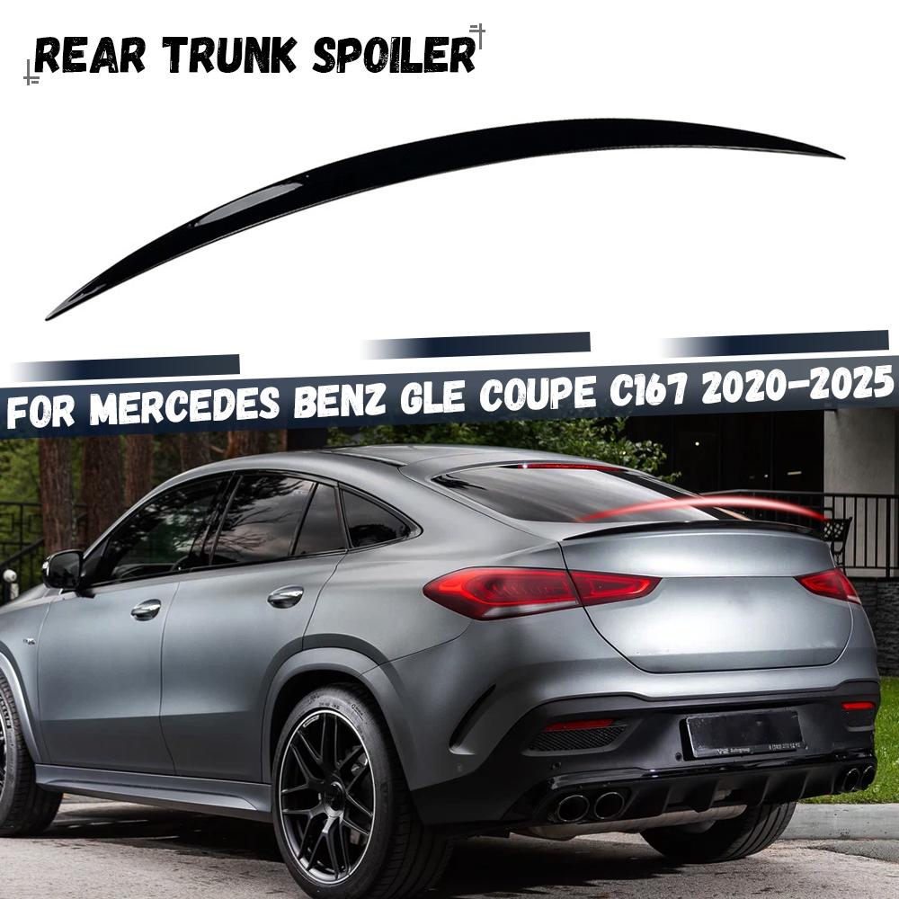 Для Mercedes Benz GLE Coupe C167 GLE350 GLE450 GLE53 AMG 2020 2021 2022 2023 2024 2025 Автомобильный задний спойлер-губа на крышу багажника