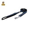 Elastic Dog Leash With Reflective Strip Medium To Large Dogs Anti-Slip Tangle-Free Nylon Lead Adjustable Length 1.2-1.5m