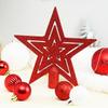 87-Piece Christmas Tree Ornament Set With Star Topper Plastic Holiday Decor Home Party Gift Giving