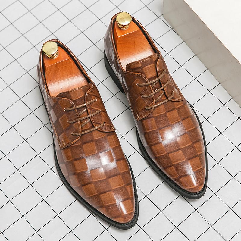 Брендовая мужская обувь класса люкс из натуральной кожи, банкетные туфли, мужская свадебная обувь, офисные туфли для костюма, остроносые повседневные туфли