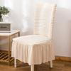 3D Bubble Lace Chair Cover Universal Stretchable Full Coverage Dining Chair Slipcover