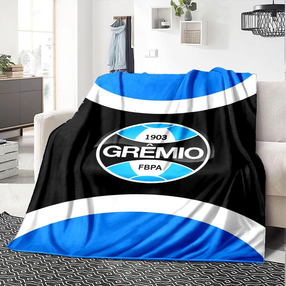 Grêmio Print Flannel Blanket High Quality Warm Comfortable Cover for All Seasons Perfect for Gifts Home Decor