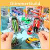 Simulation Mini Inertia Graffiti Airplane Children Toy For Kid Entertainment