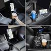 Подстаканник Расширитель для автомобиля Вращающийся на 360° держатель для сотового телефона Совместимый для смартфонов iPhone/Android