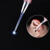 Baby Ear Cleaner Spoon LED Flash Light Ear Wax Curette Picker Visual Children Earpick Eer Wax Dig Remover Ear Nose Novel Tweezer