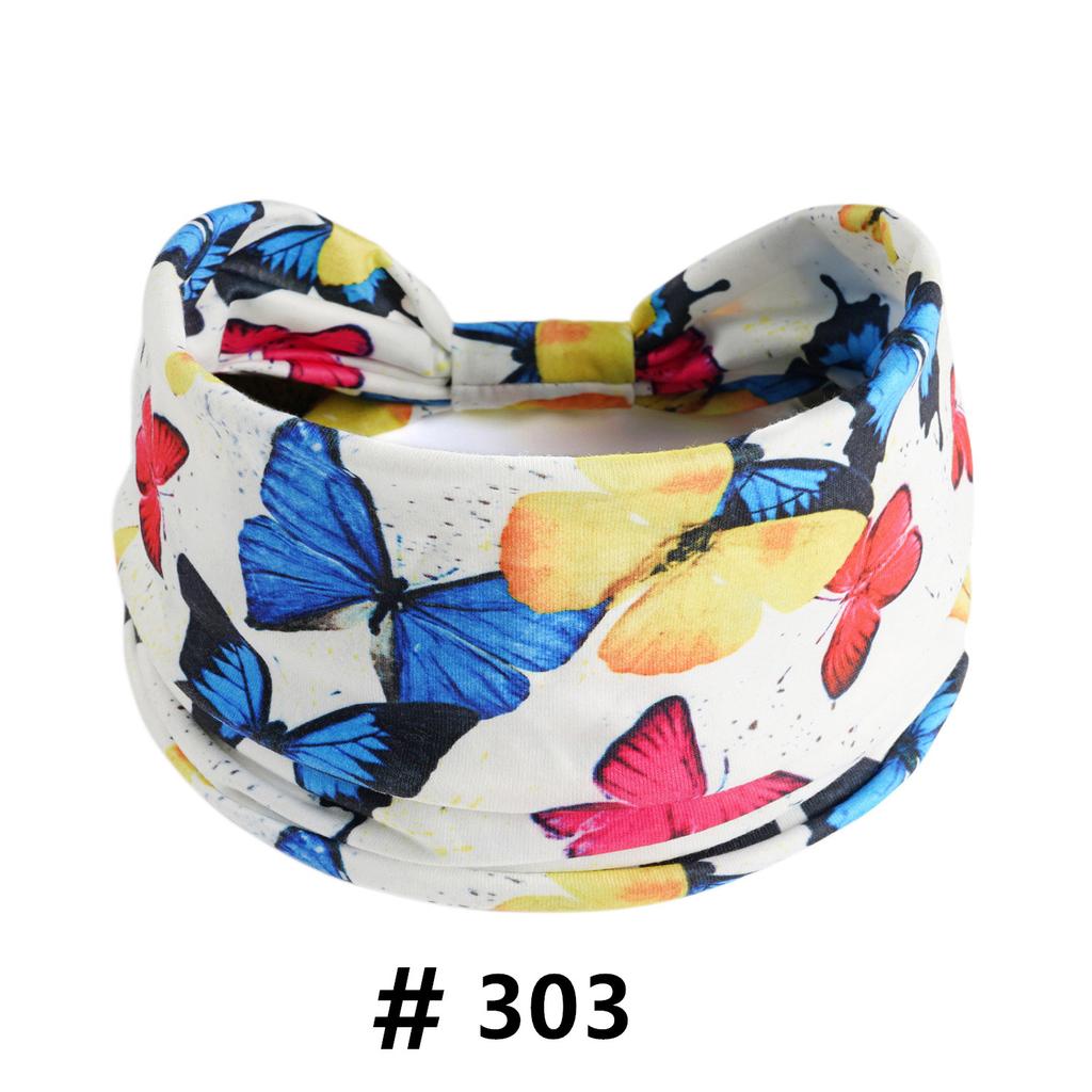 Повязки на голову в стиле бохо для женщин, хлопковые, большие, широкие, эластичные, нескользящие, для тренировок, повязки для йоги, бега, тюрбаны, банданы, аксессуары для волос