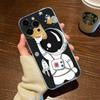 Креативный телескоп-астронавт для iPhone 13/12/11, Apple 17ProMax16, Мягкий мультяшный дизайн для XR