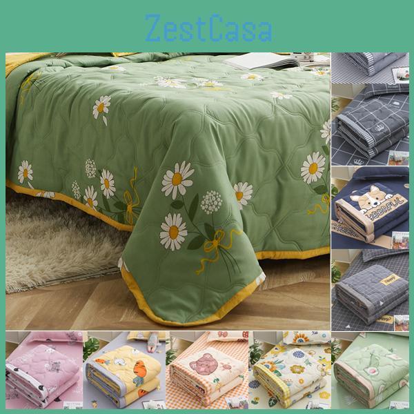 Summer Cotton Thin Blanket Spring Comforter Quilts Adult Childrens King Quilt Patchwork Bedspread Luxury Bed Blanket 200x230cm Home Decor