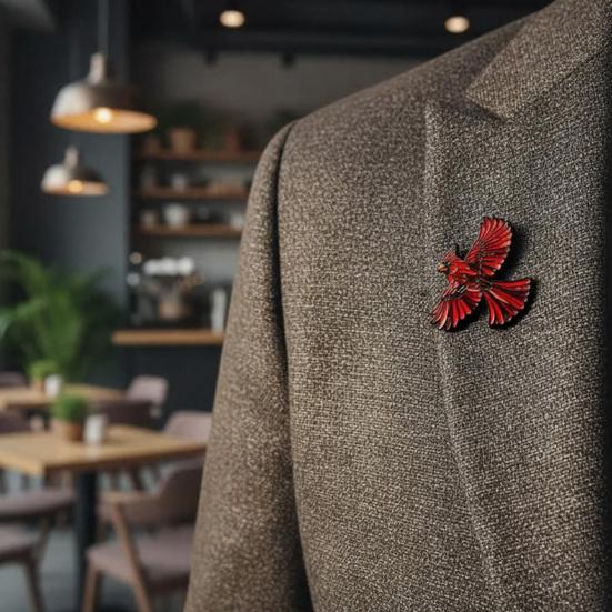 Эмалевая брошь 'Дикая природа' Милая брошь-значок с животным Цветная брошь-пингвин, лиса, волк для женщин