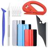 7 Piece Car Film Pasting Tool Set Squeegee Felt Spatula Scraper Sticker Installation Tools