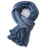 Solid Color Cotton Linen Men Scarves Autumn Winter Warm Men's Scarf Short Tassel Bufanda Male Accessories Pashmina Shawl