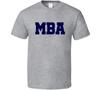 Подарок футболку для выпускника MBA Магистра делового администрирования