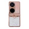 Luxury Electroplated Starry PU Leather Case Pocket 2 Pura X Foldable Phone - Shockproof Anti-Scratch Slim Cover