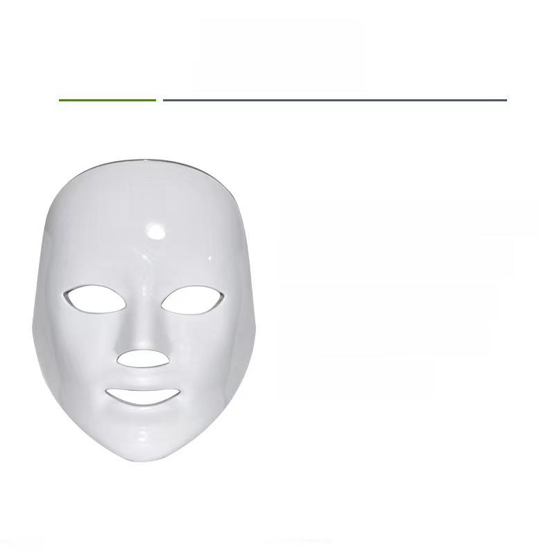 Красочная светодиодная светотерапевтическая маска для домашнего омоложения