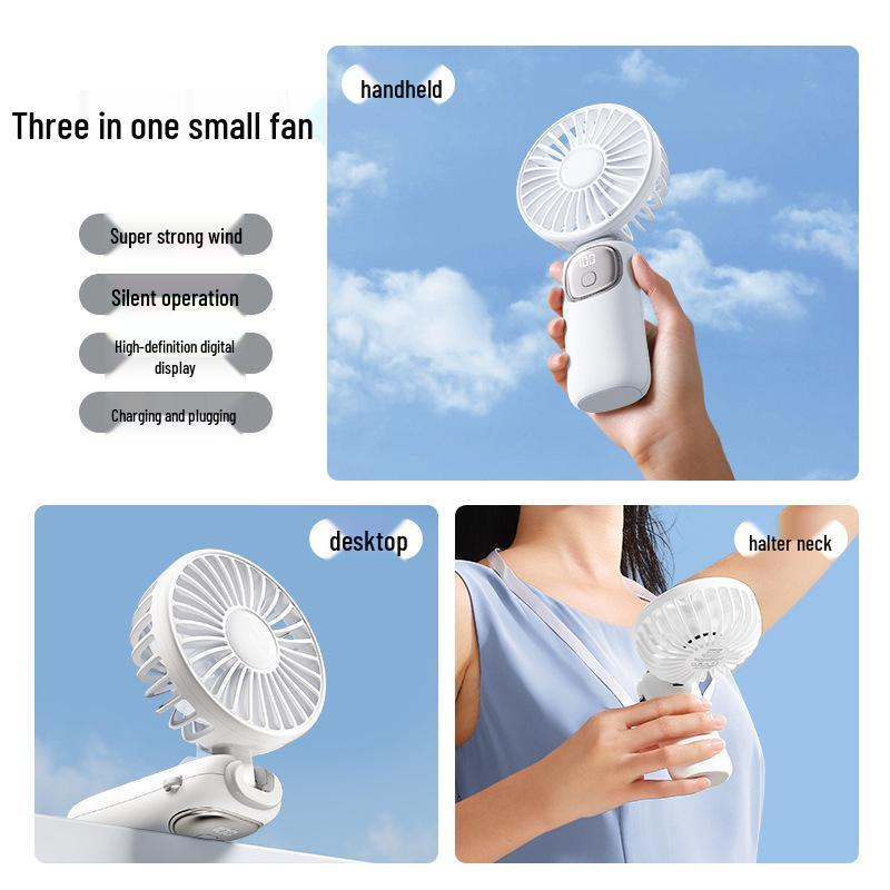 Jile Tang Portable USB Mini Folding Desktop & Handheld Fan