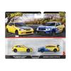 Hot Wheels Premium 2-Pack 99 Honda Civic Type R (EK9) / Honda Civic Type R Vehicle Toy Miniature Car for Ages 3 and Up, Multi-Purpose, JBL00