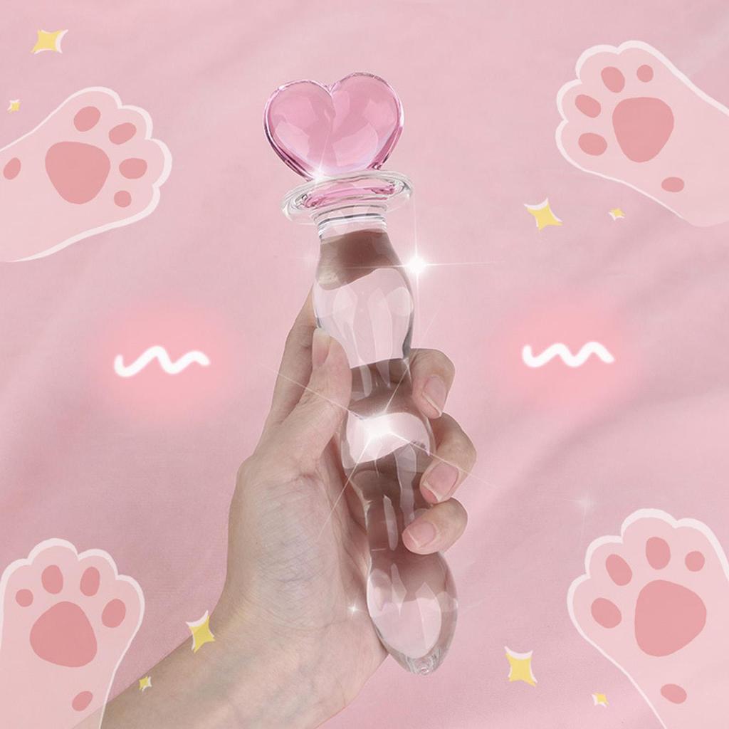 Puppy Love Дилдо Мастурбатор, Стеклянный Мастурбатор Палочка Многоразмерный Выбор Большие Анальные Игрушки для Женщин Большие Анальные Игрушки для Мужчин Игрушки Для Взрослых