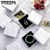 12pcs Jewelry Gift Boxes Cardboard Jewelry Boxes Small Square Treat Box with Black Sponge Insert for Ring Necklace Bracelet Brooch