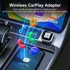 2-в-1 Беспроводной адаптер CarPlay Android Auto Мини-бокс CarPlay&Auto Dongle Автоматическое подключение для iPhone и Android Заводские автомобили с проводным подключением