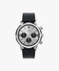Taimaegseu Merlin Chronograph Tachymeter Leather Strap Men'S Watch 40Mm