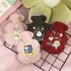 Cartoon Teddy Velvet Explosion-proof Hot Water Bottle - Portable, Thickened, Warm Handbag for Student Dormitories
