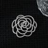 XZ60221 Small Fragrance Brooch High-grade Female Camellia Corsage 2023 New Fashion Luxury Pin Accessories Delicate Anti-slip