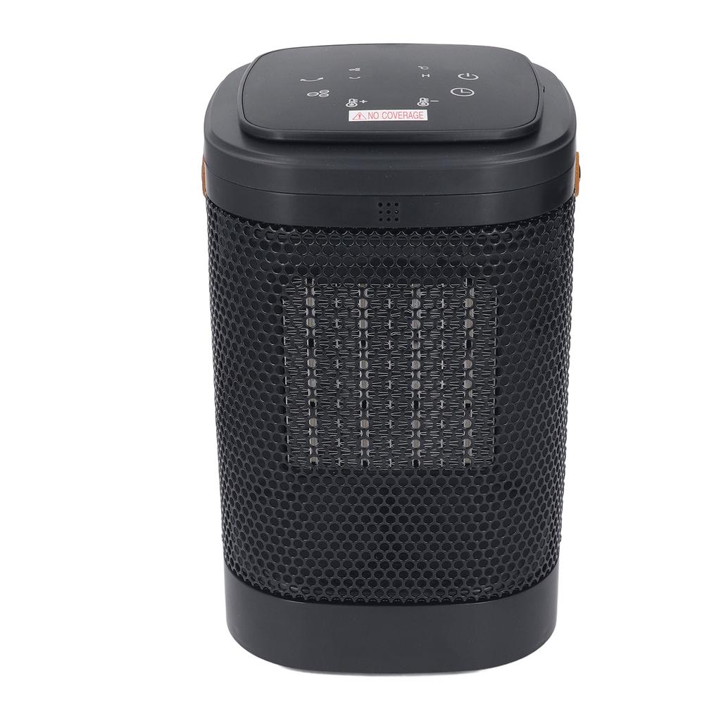 Электрический обогреватель холодного и теплого воздуха с сенсорным экраном и функцией умного таймера, осциллирующий портативный обогреватель с 