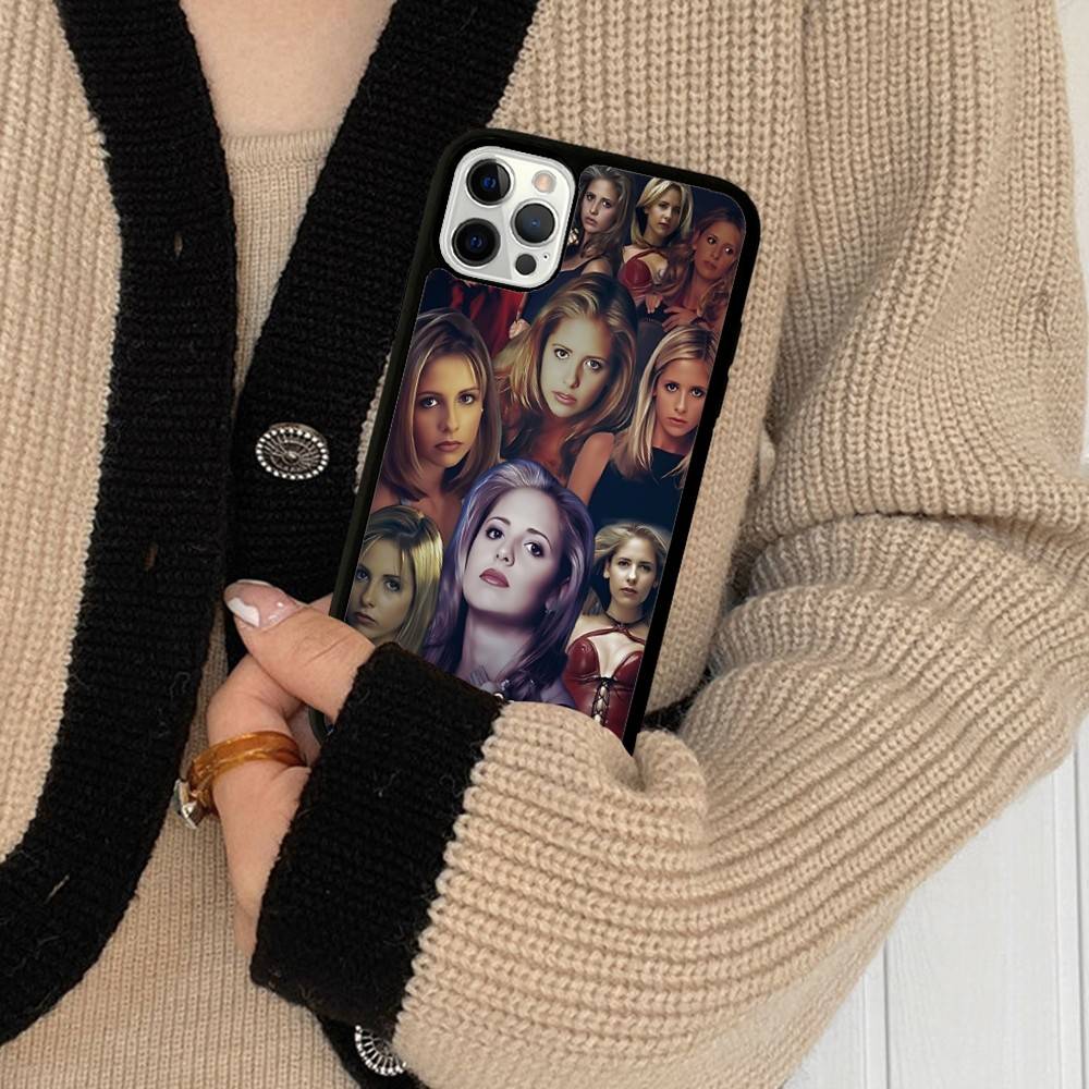 B-Buffy The Vampire Slayer Phone Case For IPhone 17 16 15 14 13 12 11 Pro Max Plus MiNi 17Air PC+TPU Armor Cover