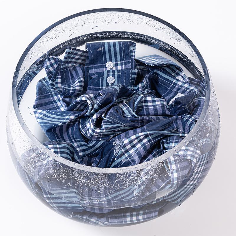 Рубашки из чистого хлопка в клетку для мужчин с длинным рукавом и логотипом, качественная официальная деловая мужская рубашка