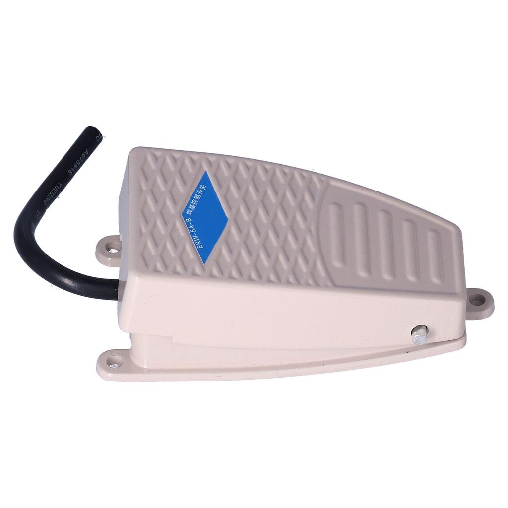 BERM Педальный переключатель Нескользящий алюминиевый сплав Ножной педальный контроллер AC380V DC220V