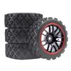 RC Wheel and Rubber Tires OD 70mm for Tamiya TT01 TT02 XV01 HSP HPI Kyosho Traxxas WLtoys 1/10  On-Road Touring Car 94123